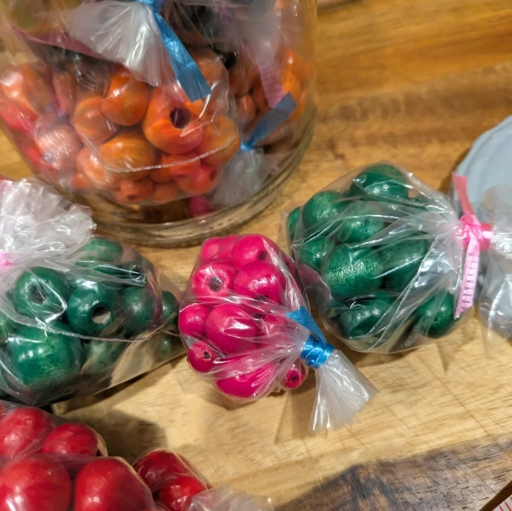 Glass Jar Jewelry Organizer with Gray Lid